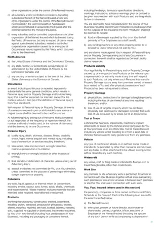 Pd Insurance Sample CGU Padlock PDS (Product Disclosure Statement / Policy Wording) | PDF
