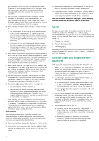 Pd Insurance Sample CGU Padlock PDS (Product Disclosure Statement / Policy Wording) | PDF