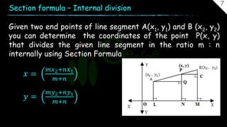 Coordinate Geometry Concept Class | PPTX