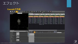 エフェクト
© 2017 Jet Studio Inc. All Rights Reserved.
Cascadeで作成
 