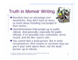 Your Life as a Story: Memoir Writing 101 | PDF