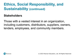Chapter 1 Operations Management: Sustainability and Supply chain | PDF