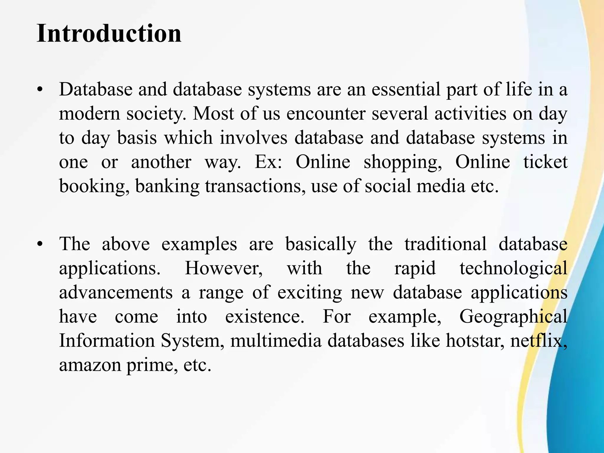 Chapter-1 Introduction to Database Management Systems | PPTX