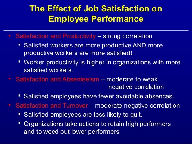 the happy productive worker thesis the happy productive worker thesis