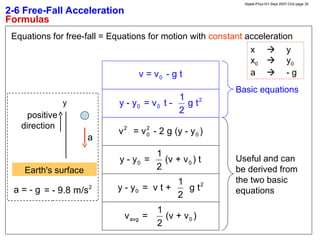 Kinematics in 1D; ch-02 [Animated slides].ppt
