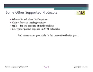 wireshark filter protocol