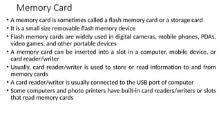 Ch-04 (Comp) - Storage Devices.pptx important | PPTX