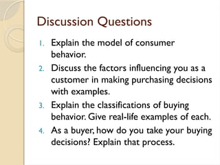 Model of Consumer Behavior Open University of Bangladesh ch-05.pptx