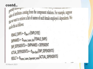 contd..
16 March 2021 25
 