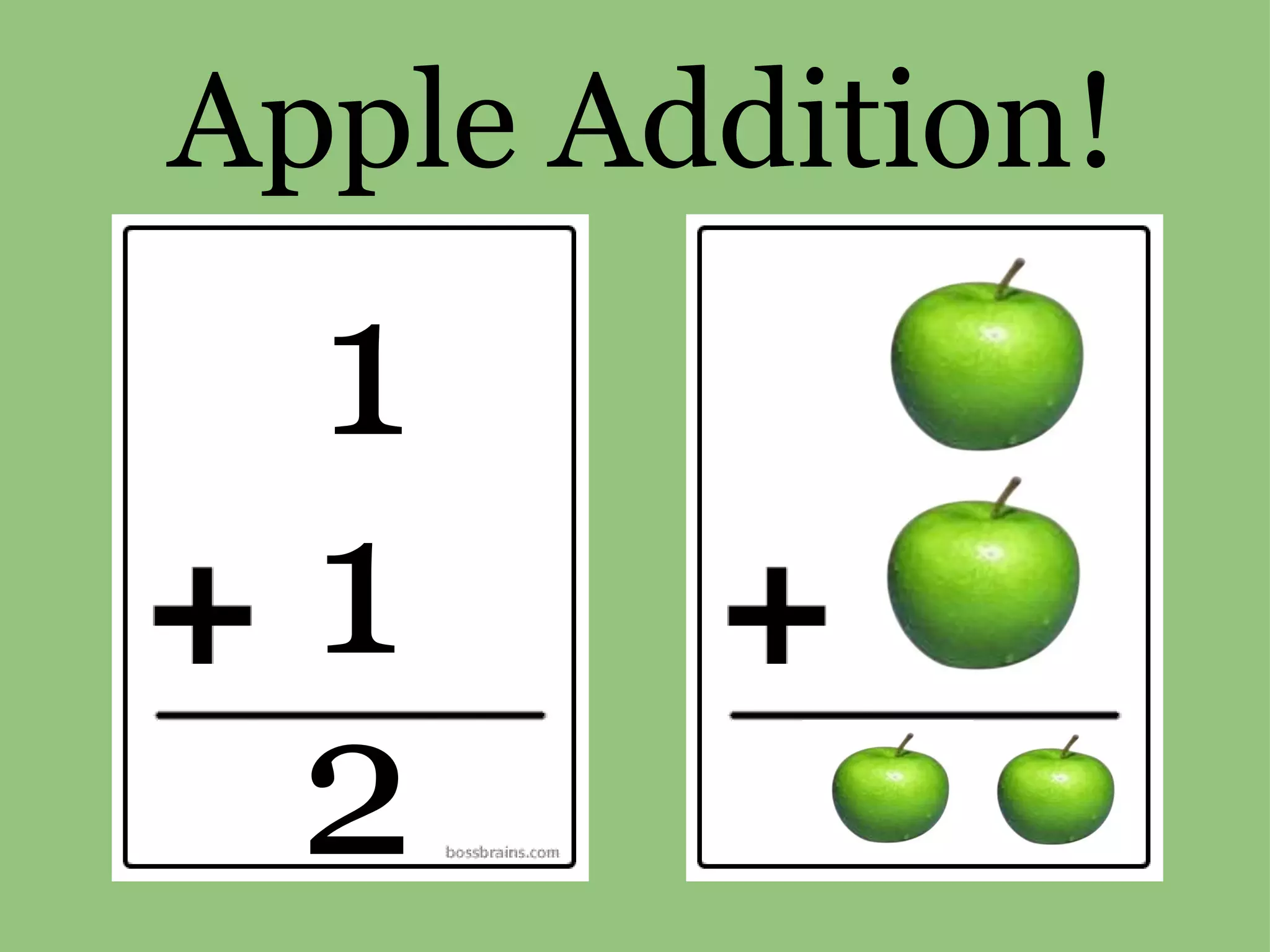 Visualizing Math: Addition | PPT