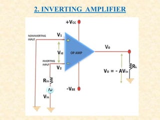 2. INVERTING AMPLIFIER
 