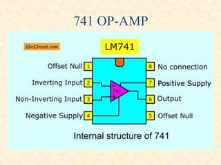 741 OP-AMP
 