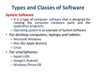 Class Examples Software Engineering Introduction to software engineering and Computing | PPTX