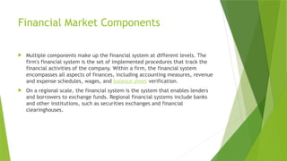 Indian Financial System -Overview of financial system | PPTX