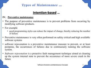 Comprehensive Overview of Software Evolution and Maintenance Concepts | PDF