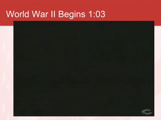 World War II Begins 1:03 