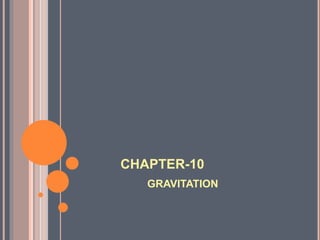 CHAPTER-10
GRAVITATION
 