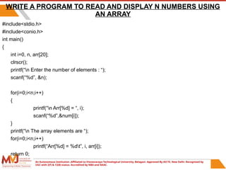 Ch-11-Arrays.ppt-1.pptx eurhrbdhdbdhrhdhdh | PPTX