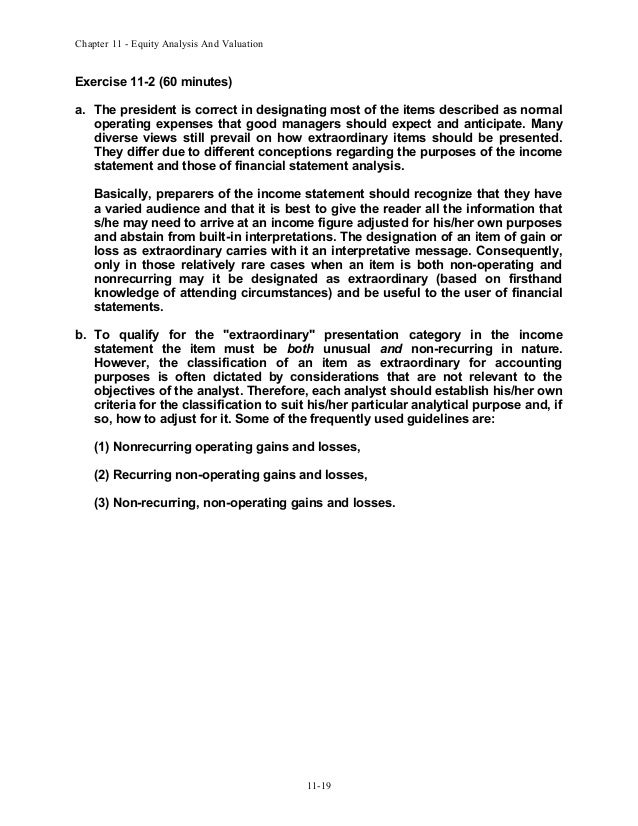 View Kunci Jawaban Financial Statement Analysis Subramanyam Edisi 11 Background