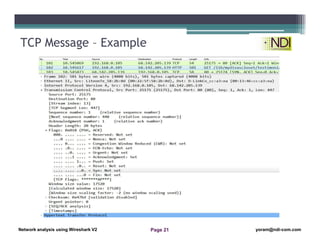 Network analysis Using Wireshark Lesson 11: TCP and UDP Analysis | PDF