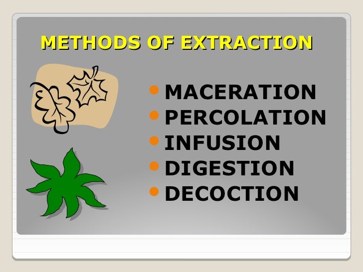 Ch.13 part 5 tinctures, extracts