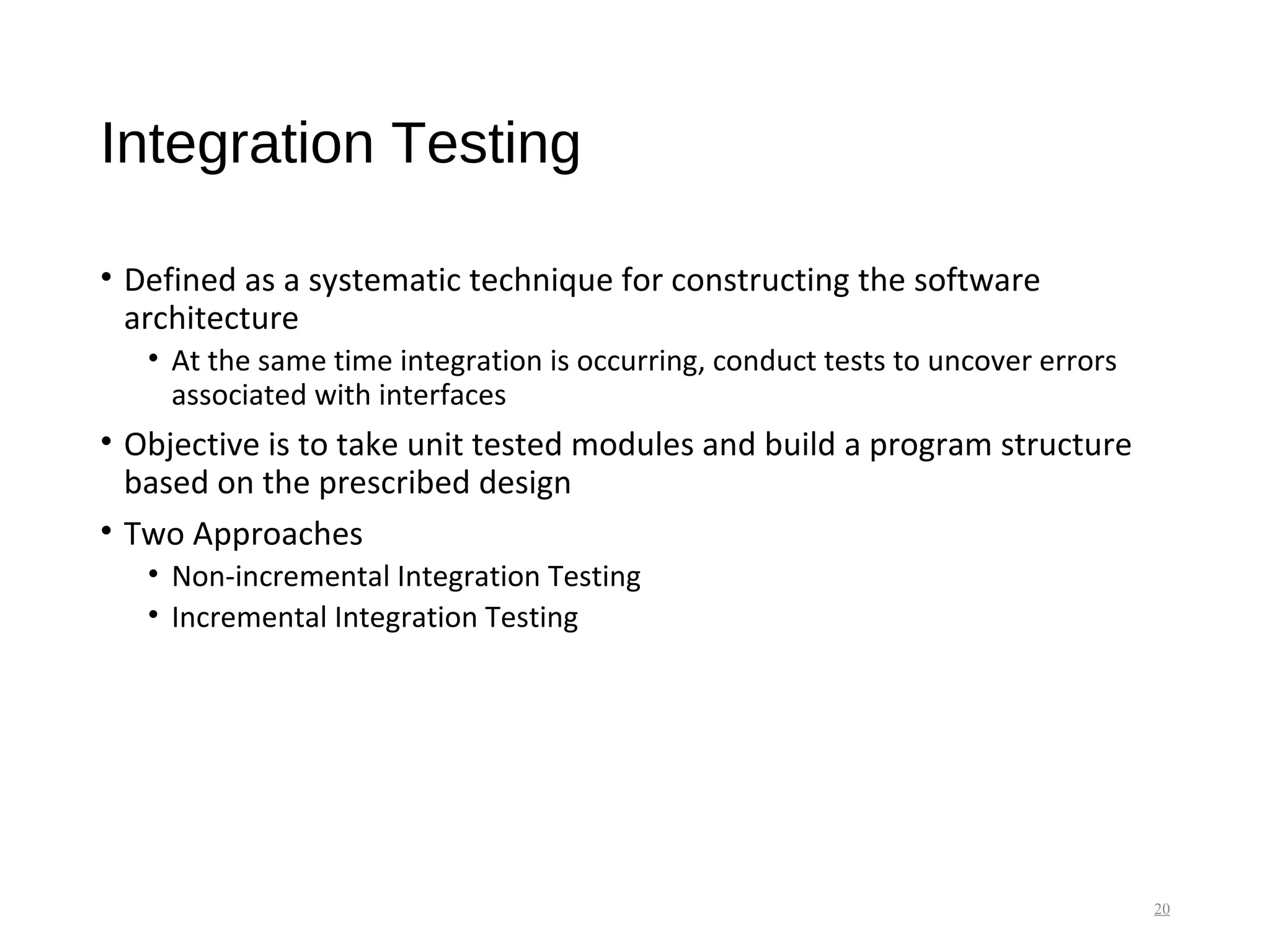 Chapter 13 software testing strategies | PPT