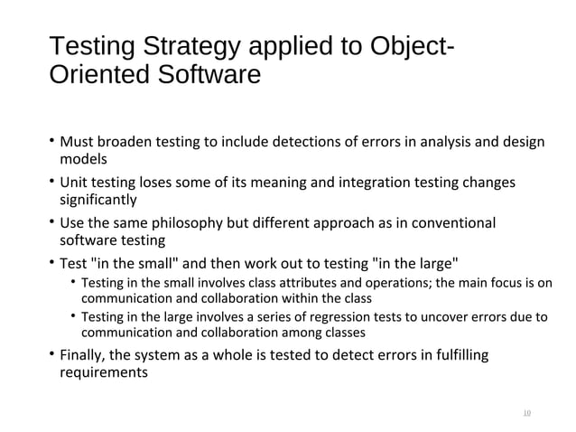 Chapter 13 software testing strategies | PPT