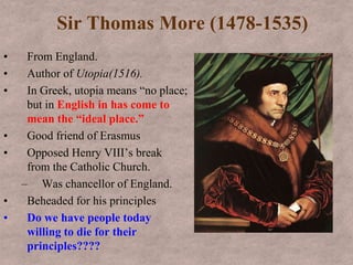 Laura Cereta (1469-1499)One of the first female humanist authors.Feminist: fought the oppression of women.Suffered insomnia, was the basis of many of her famous letters.