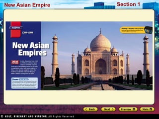 Section 1New Asian Empire
 