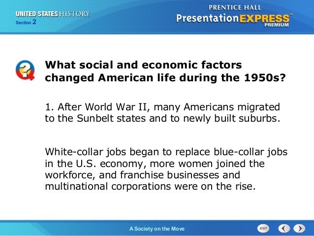 United States History Ch 17 Section 2 Notes