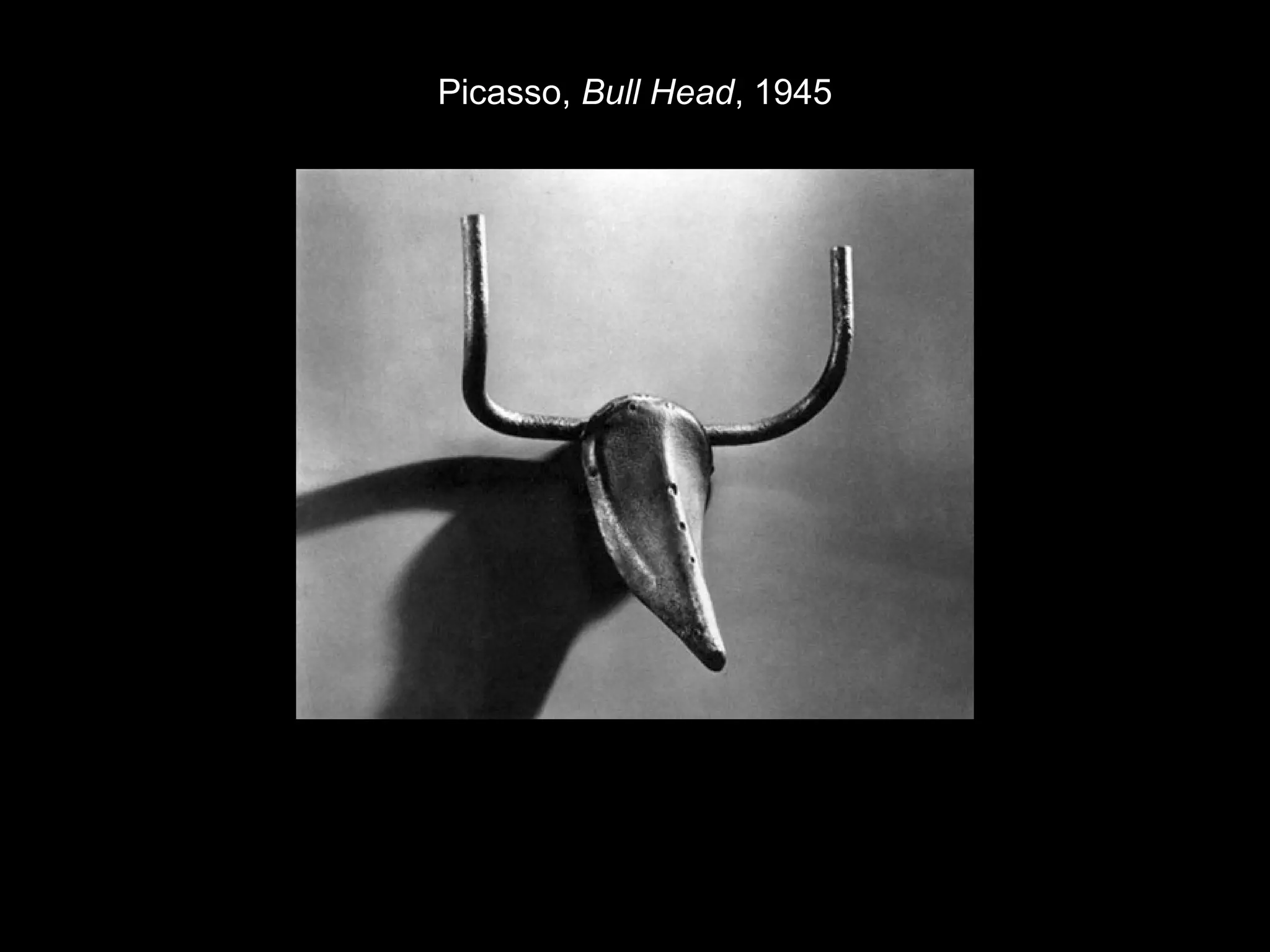 Picasso, Bull Head, 1945 
 