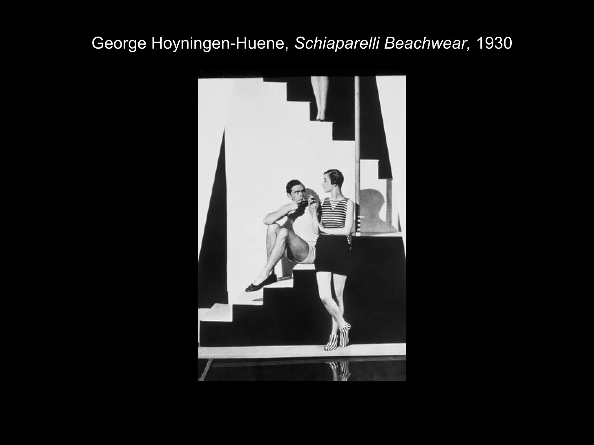 George Hoyningen-Huene, Schiaparelli Beachwear, 1930 
 