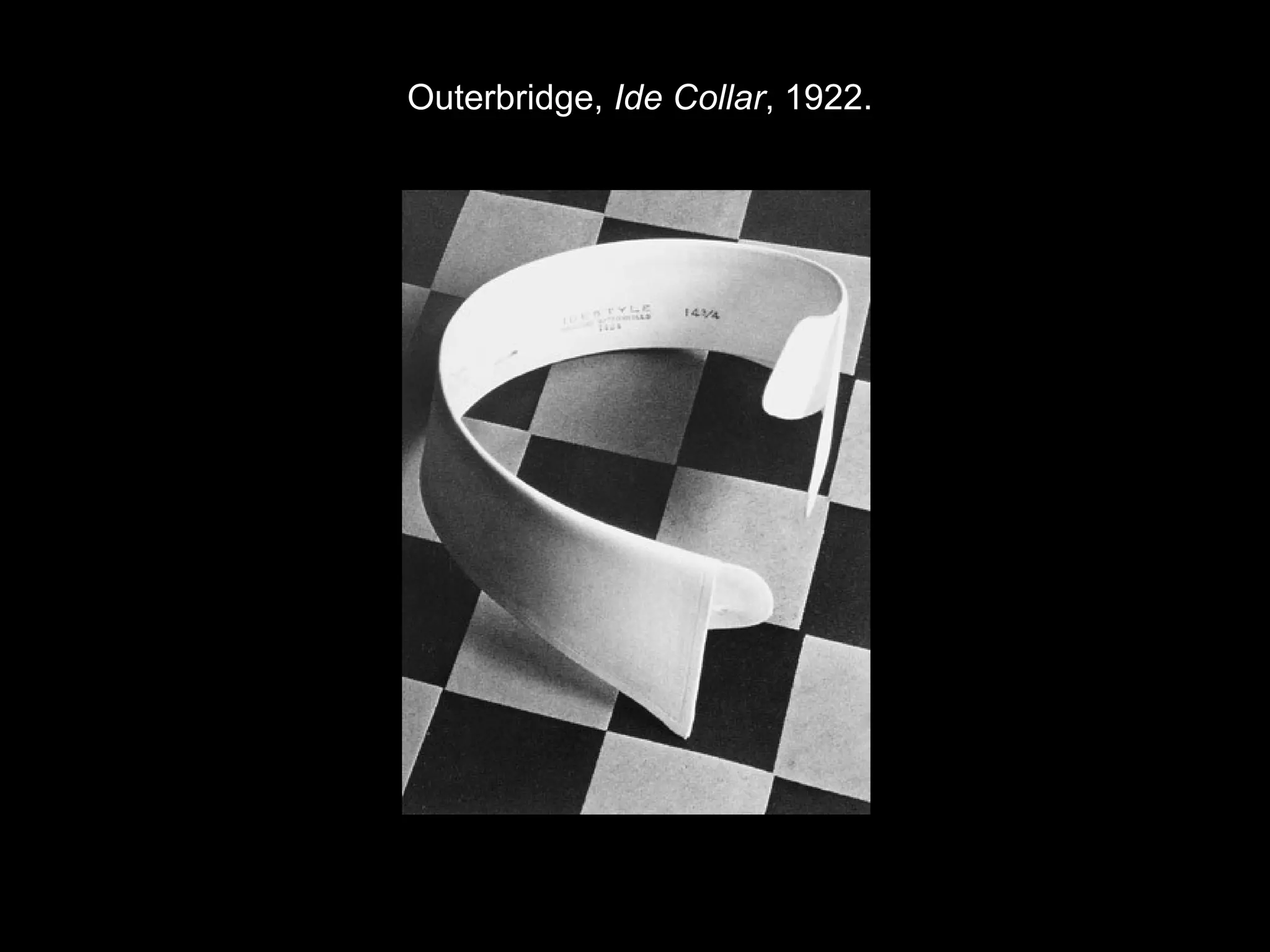 Outerbridge, Ide Collar, 1922. 
 