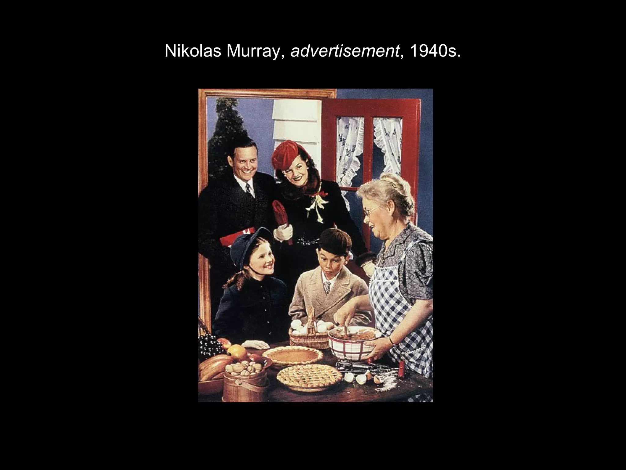 Nikolas Murray, advertisement, 1940s. 
 