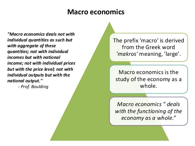 Ch. 1 micro and macro economics
