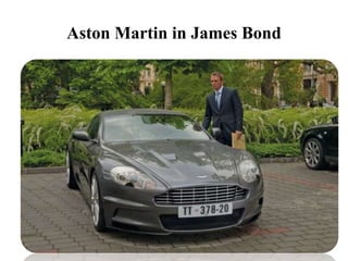 Aston Martin in James Bond
 