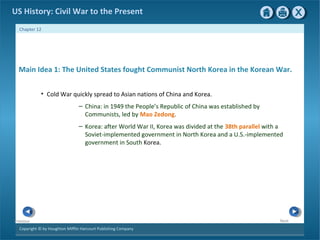 Ch.12 early years of the cold war | PPT