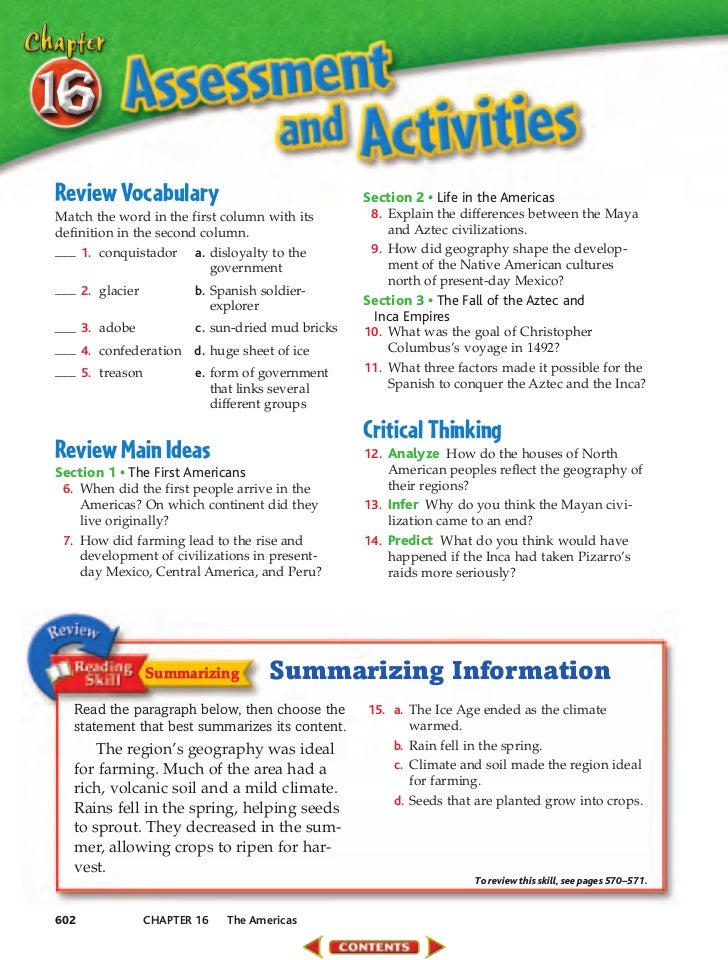 Ch 16 A Changing World Ch 16 A Changing World