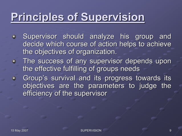 Principles Of Management Chpt 16 Supervision