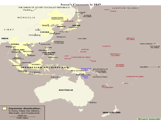 Japan’s Conquests in 1942 