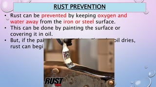 Rust Prevention Procedure.pdf Ch.12.chemistry in everyday life | PPTX