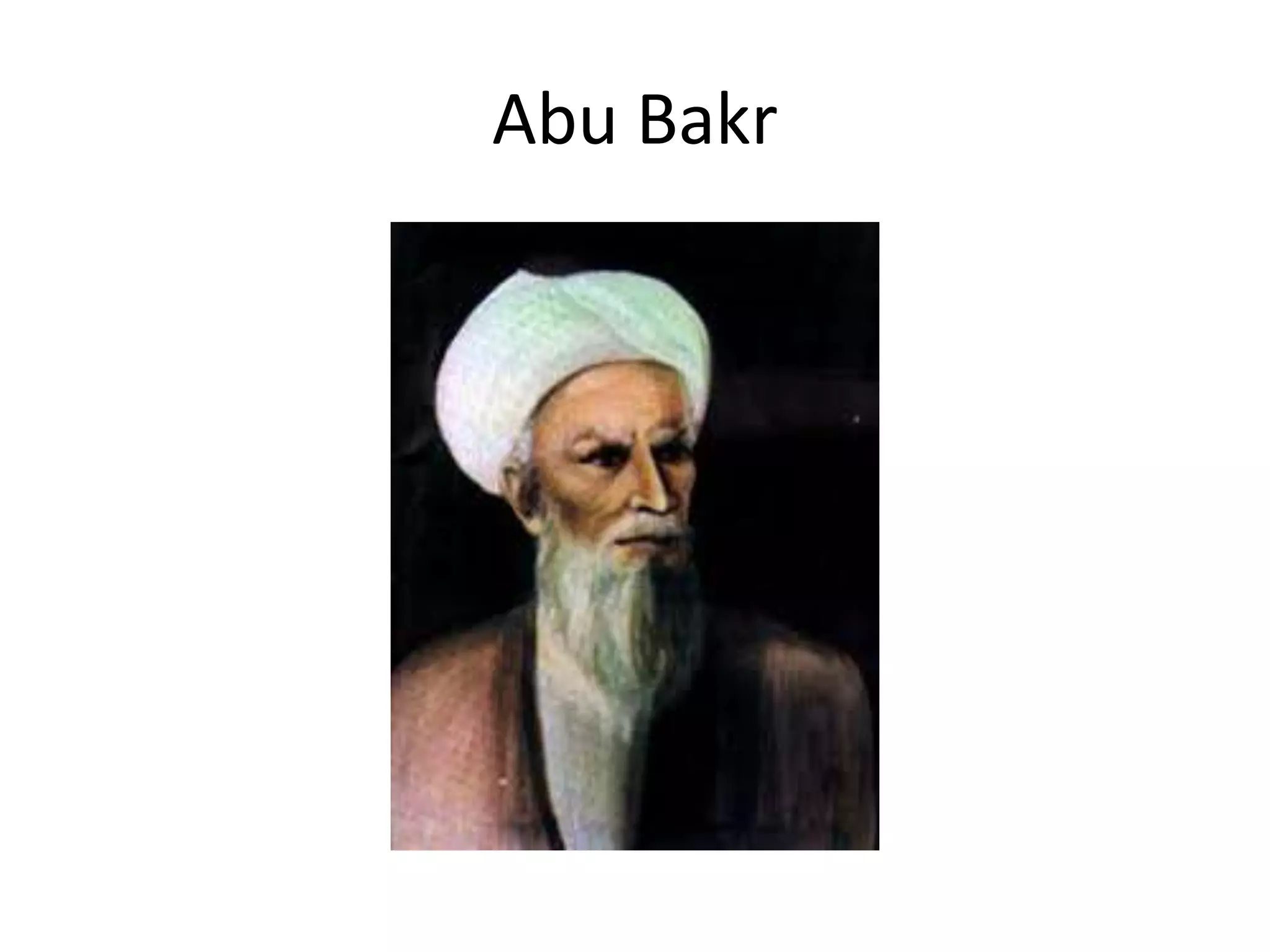 Abu Bakr
 