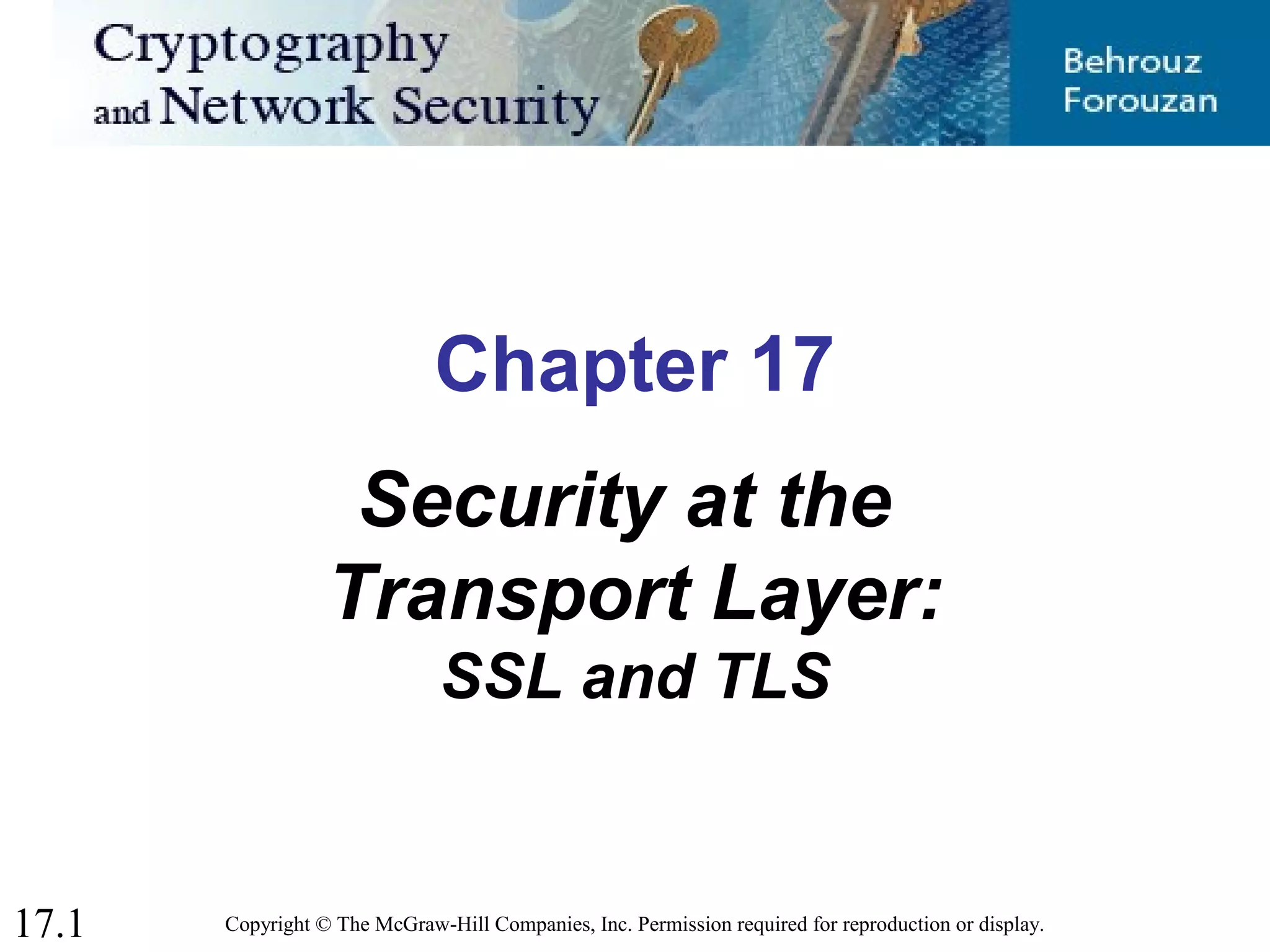 security in transport layer ssl | PPT