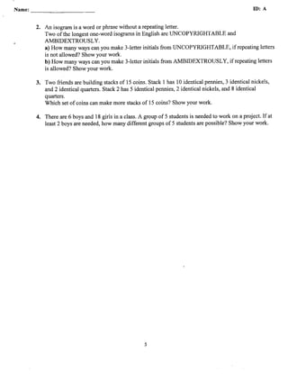 Mrs. Sack's Foundations 30 Ch. 4 review assignment(answers) | PDF