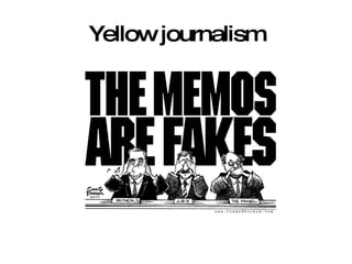 Yellow journalism