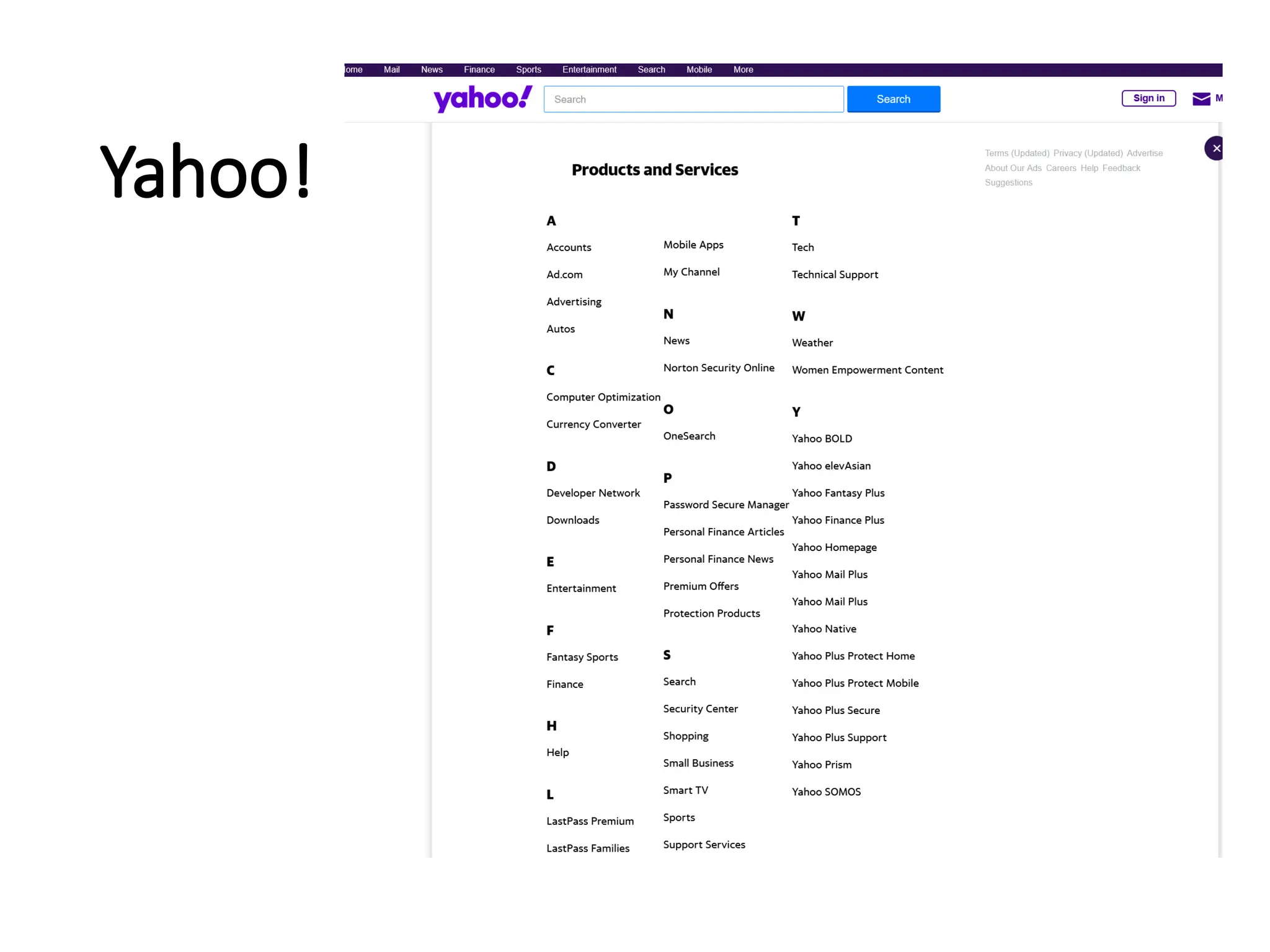 Yahoo!
 