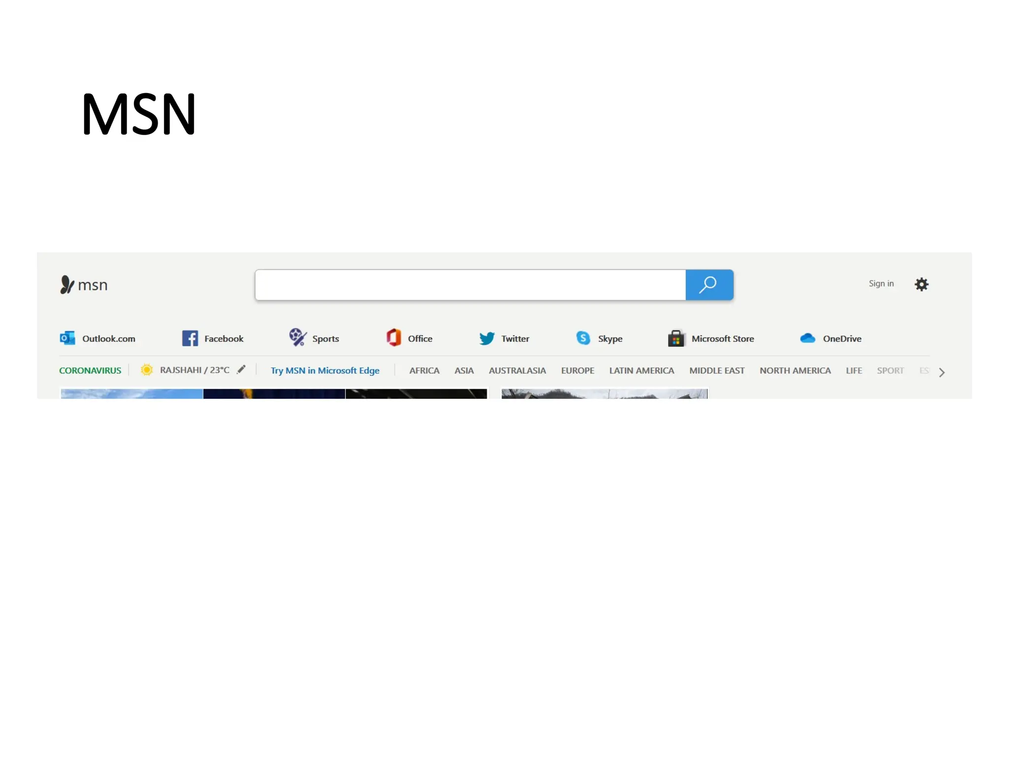 MSN
 