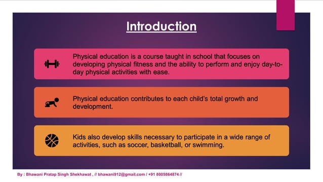 class 11th Ch 1 changing trends and careers in physical education by ...