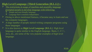 Comprehensive Overview of Computer Languages and Translator Programs | PPTX