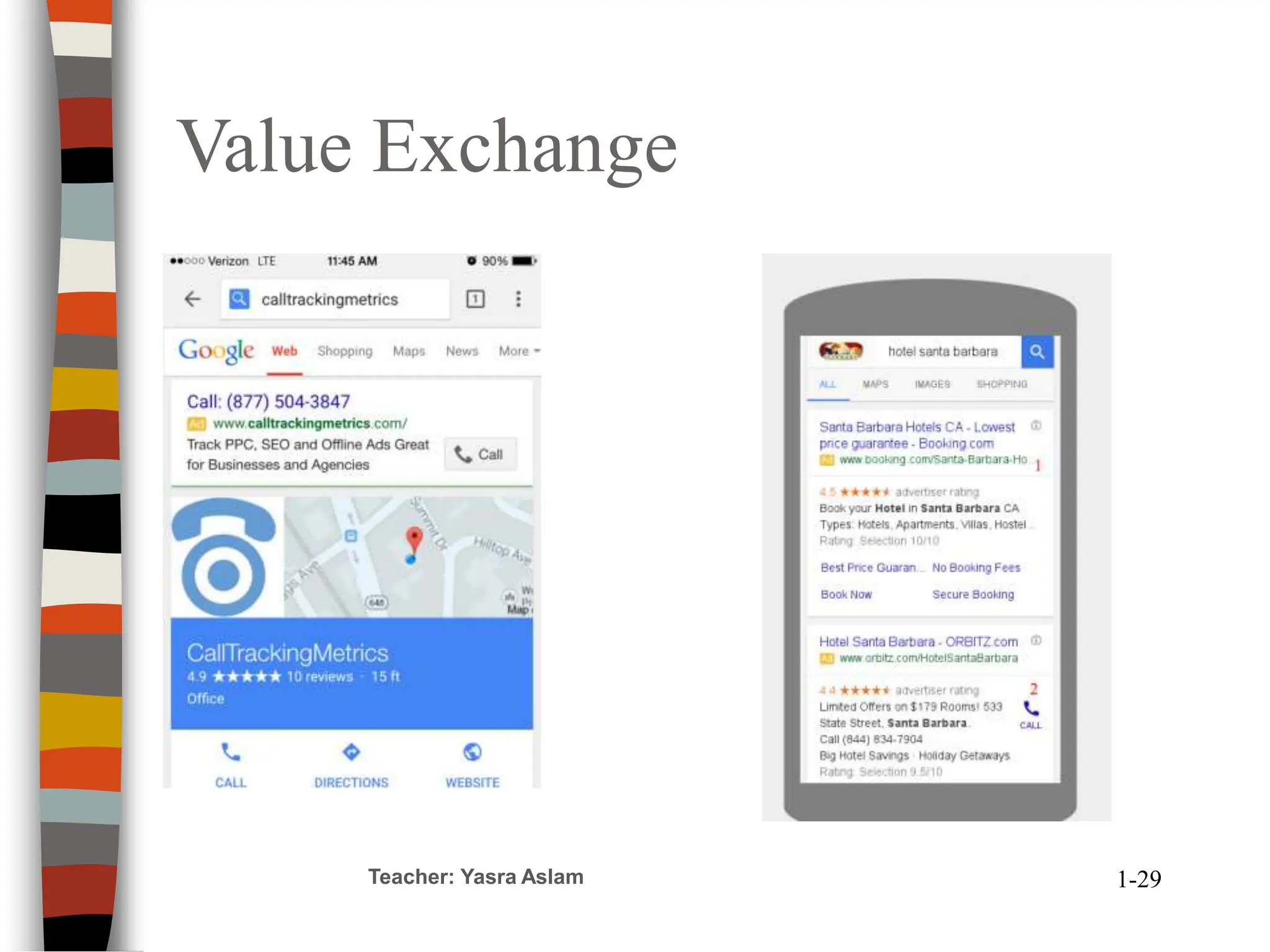Value Exchange
Teacher: Yasra Aslam 1-29
 